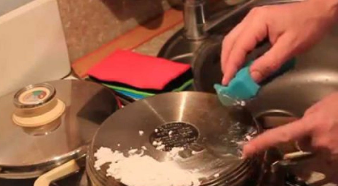 Супер средство для очистки сковородок
